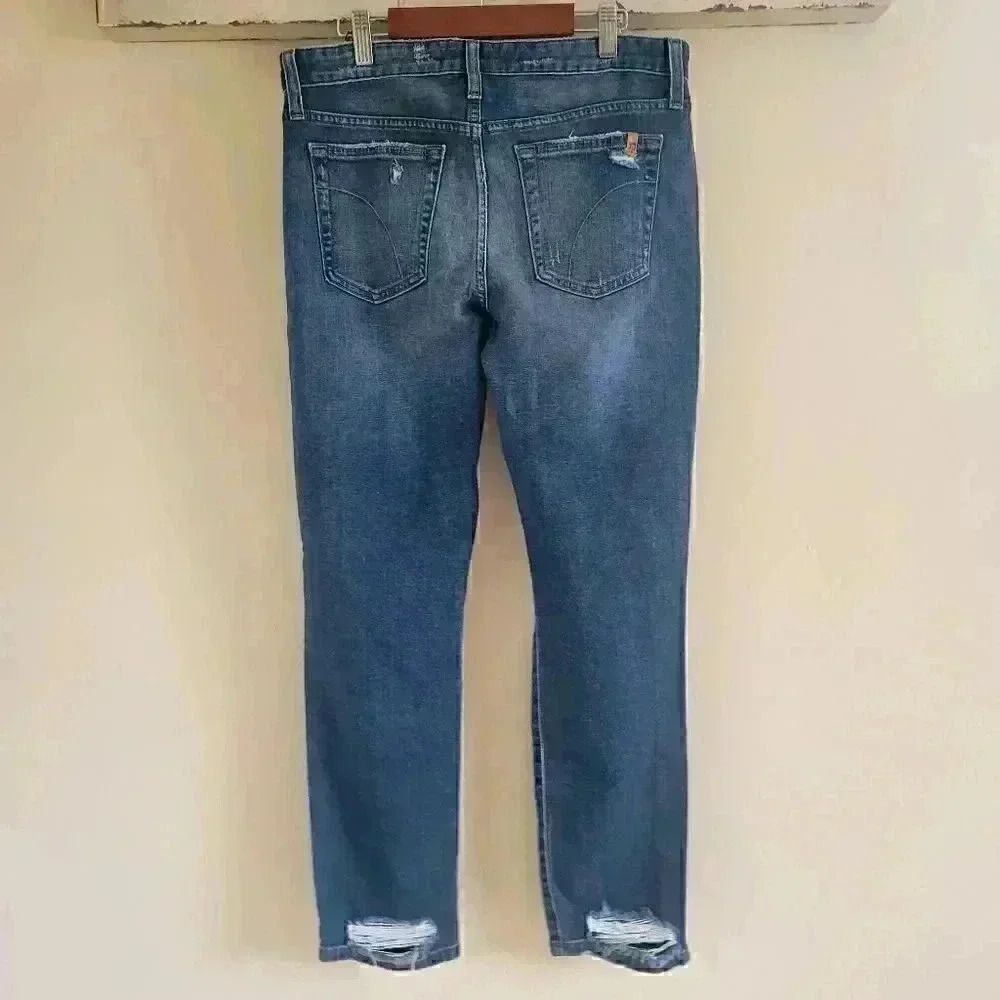 Joe's Jeans Distressed Skinny Jeans Size 28 - Picture 3 of 4